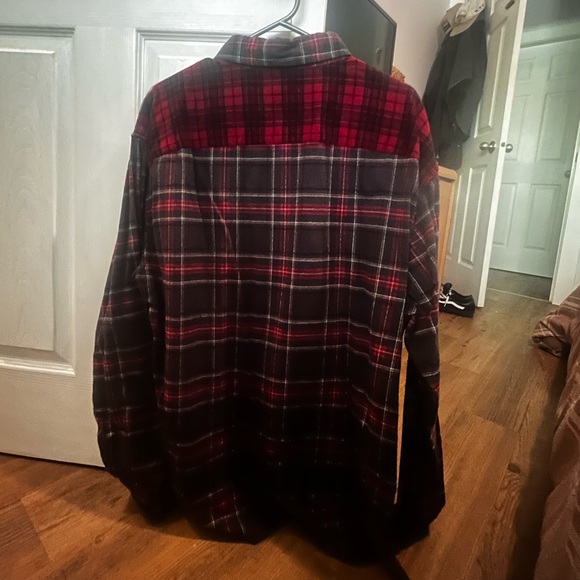 Triple-Plaid Flannel - Picture 2 of 2